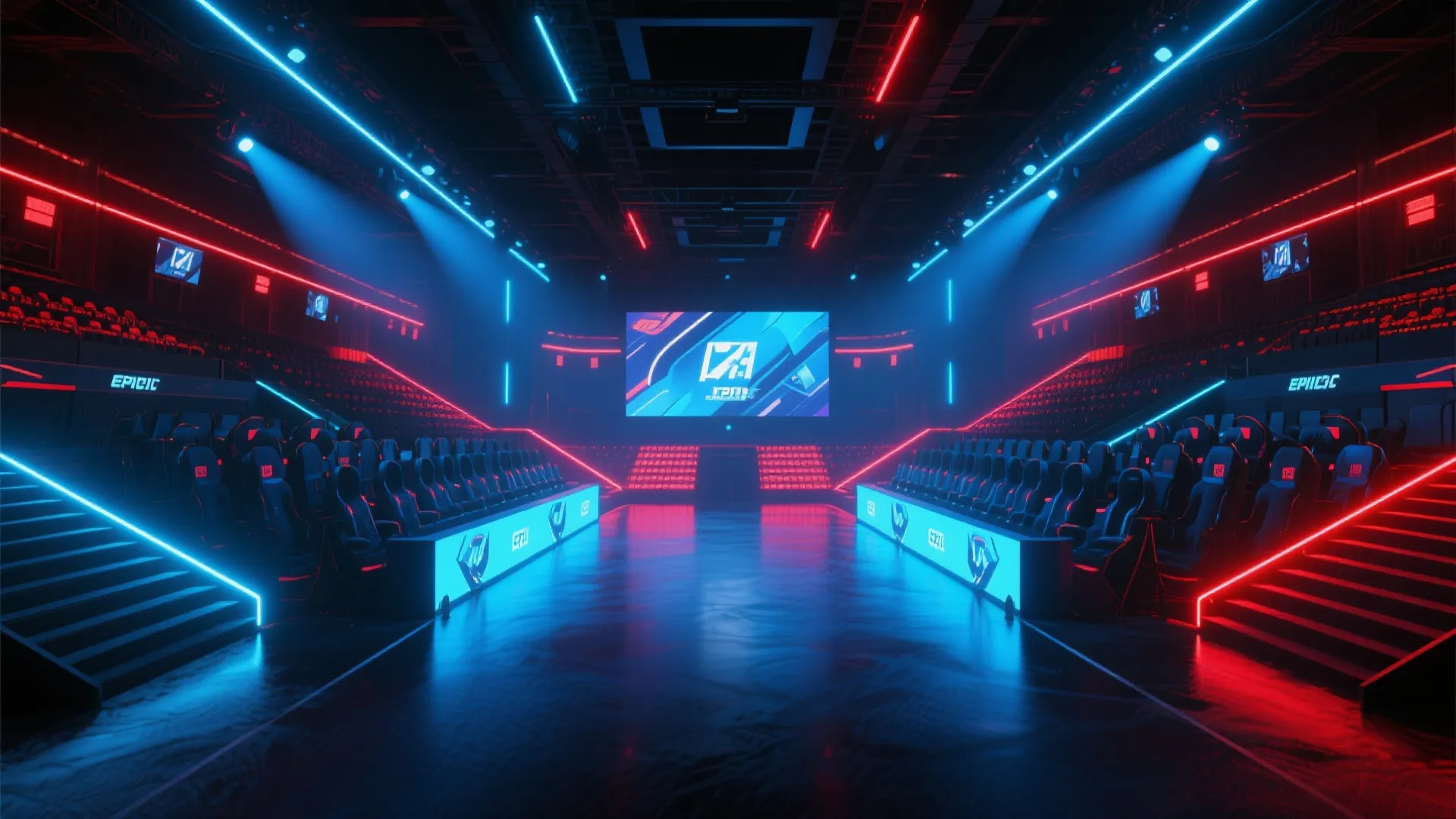 英雄联盟职业赛事现场